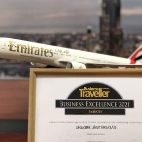 Elismerés az Emirates-nek