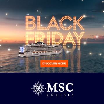 MSC BLACK FRIDAY AKCIÓ
